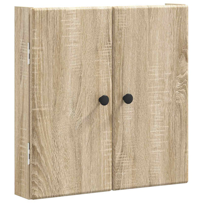 Dartboard Cabinet BREDA Sonoma Oak 52.5 x 10.5 x 53.5 cm