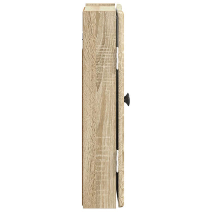 Dartboard Cabinet BREDA Sonoma Oak 52.5 x 10.5 x 53.5 cm