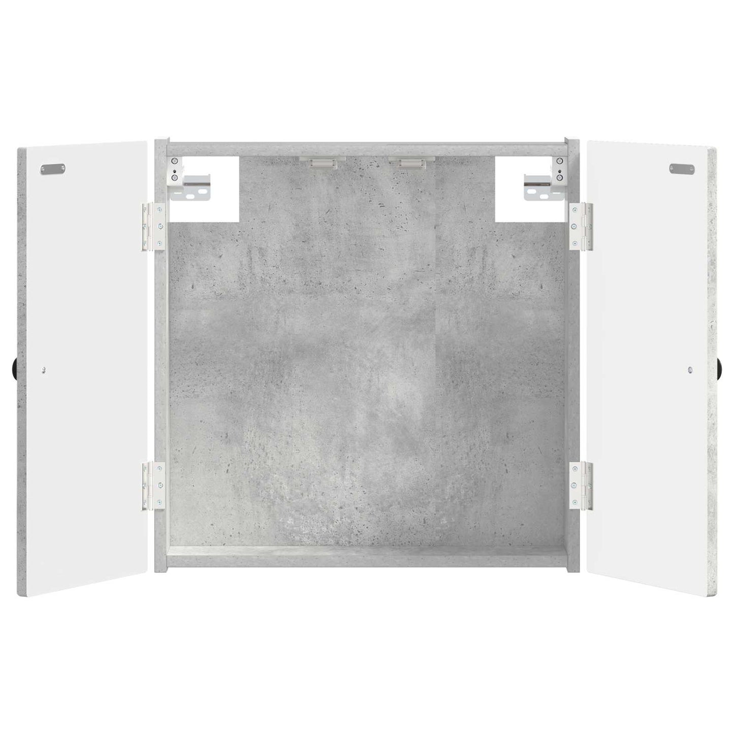 Dartboard Cabinet BREDA Concrete Grey 52.5 x 10.5 x 53.5 cm