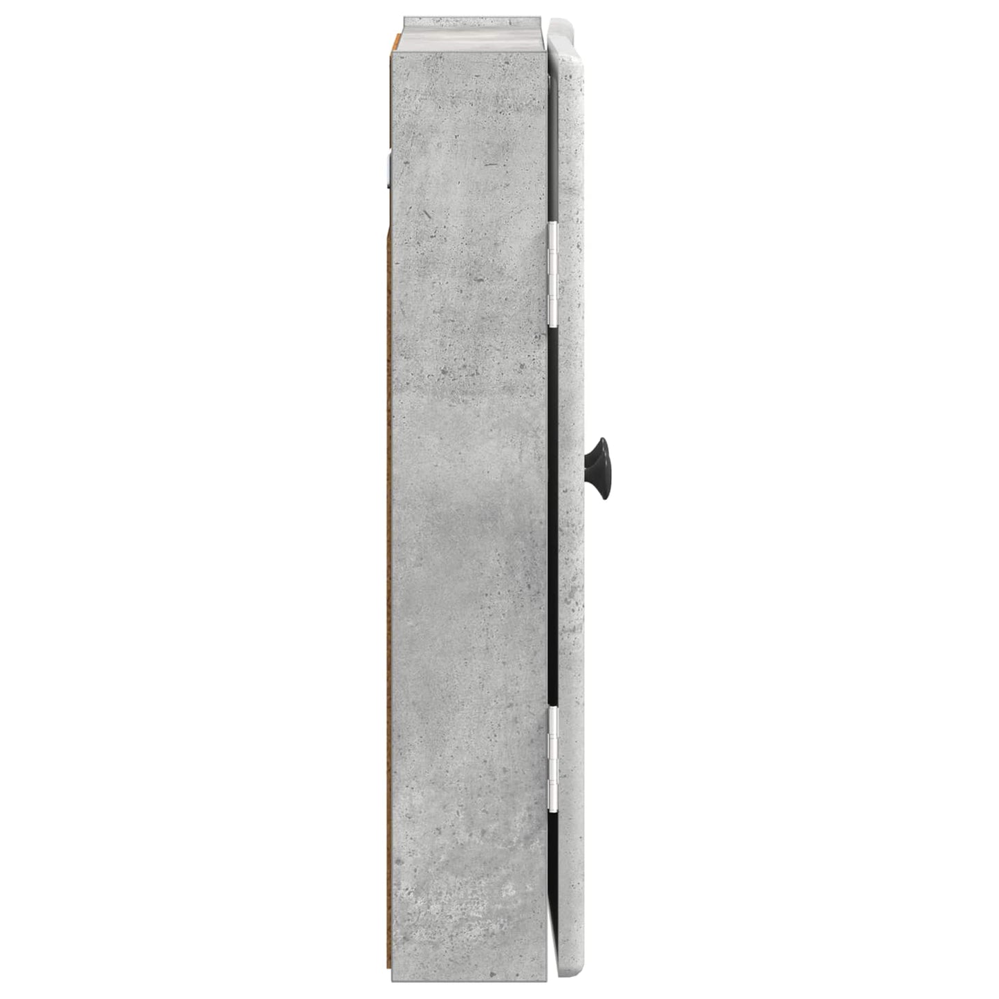 Dartboard Cabinet BREDA Concrete Grey 52.5 x 10.5 x 53.5 cm