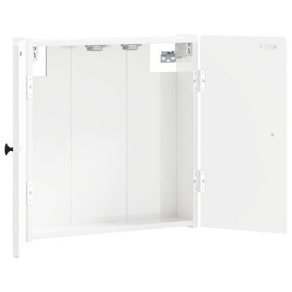 Dartboard Cabinet BREDA High Gloss White 52.5 x 10.5 x 53.5 cm