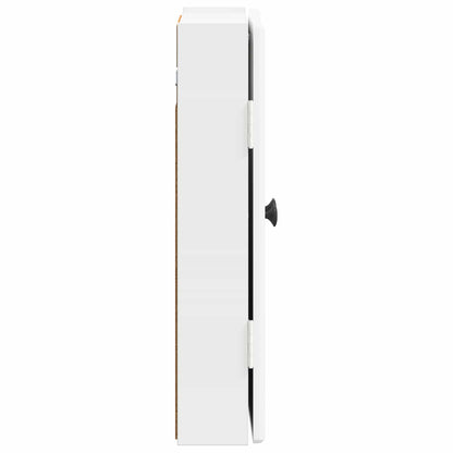 Dartboard Cabinet BREDA High Gloss White 52.5 x 10.5 x 53.5 cm