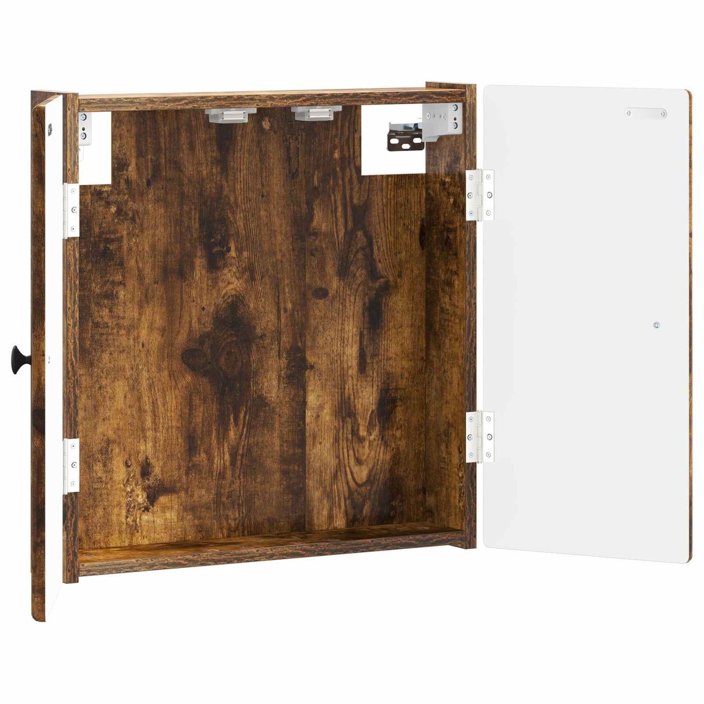 Dartboard Cabinet BREDA Smoked Oak 52.5 x 10.5 x 53.5 cm