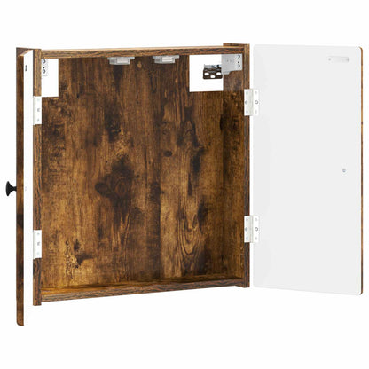 Dartboard Cabinet BREDA Smoked Oak 52.5 x 10.5 x 53.5 cm