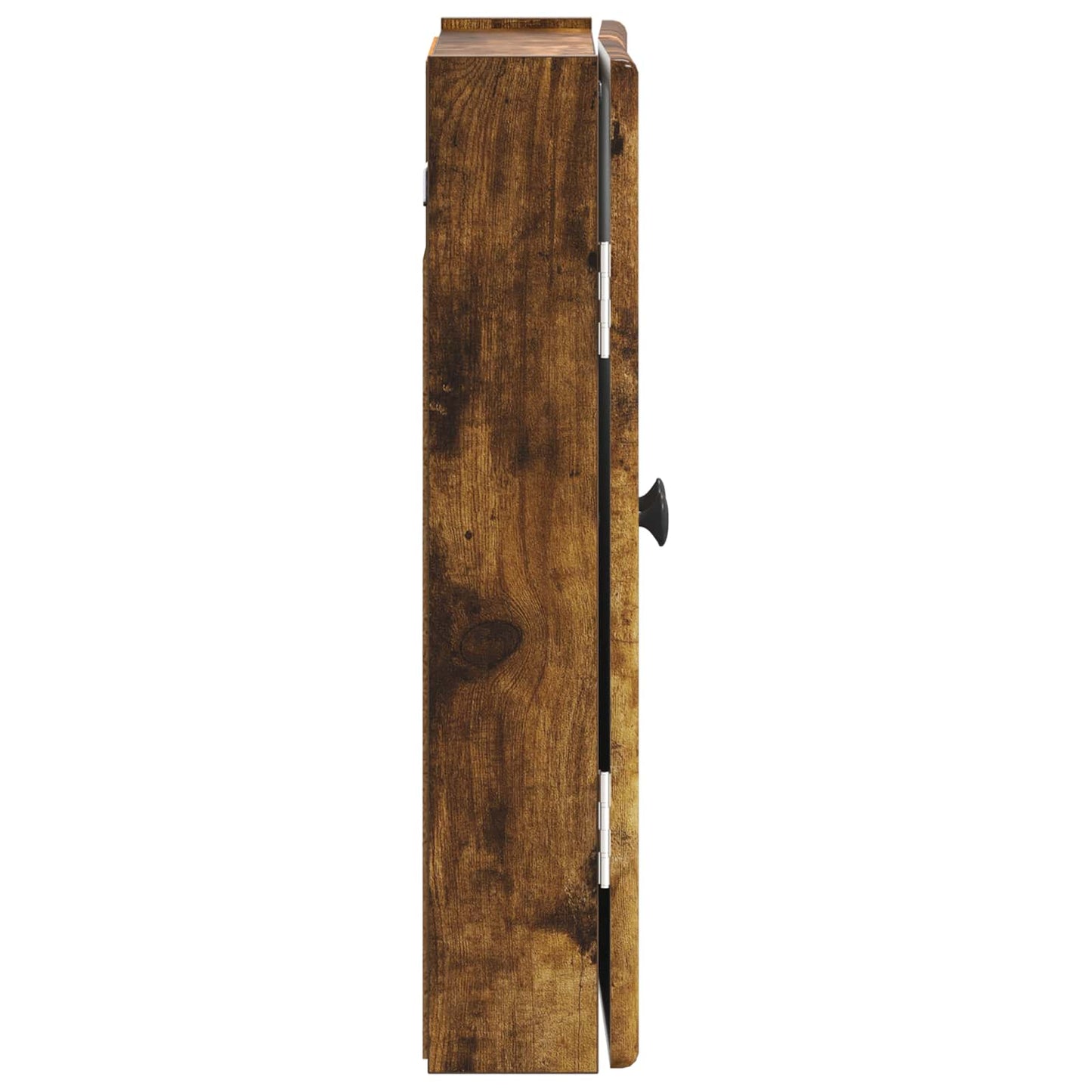 Dartboard Cabinet BREDA Smoked Oak 52.5 x 10.5 x 53.5 cm