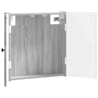 Dartboard Cabinet BREDA Grey Sonoma 52.5 x 10.5 x 53.5 cm