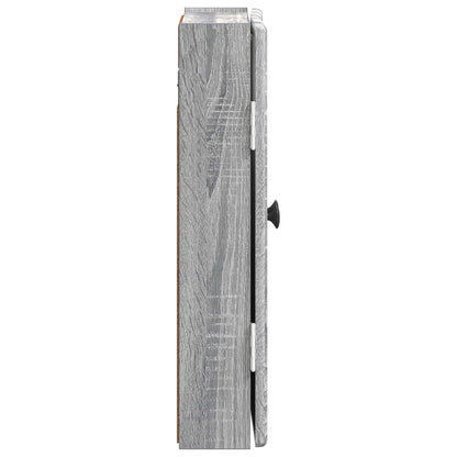 Dartboard Cabinet BREDA Grey Sonoma 52.5 x 10.5 x 53.5 cm