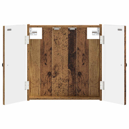Dartboard Cabinet BREDA Old Wood 52.5 x 10.5 x 53.5 cm