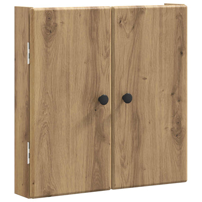 Dartboard Cabinet BREDA Artisan Oak 52.5 x 10.5 x 53.5 cm