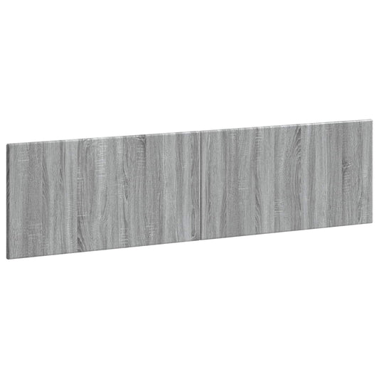 Wall-Mounted Headboard BREDA Grey Sonoma Engineered Wood
