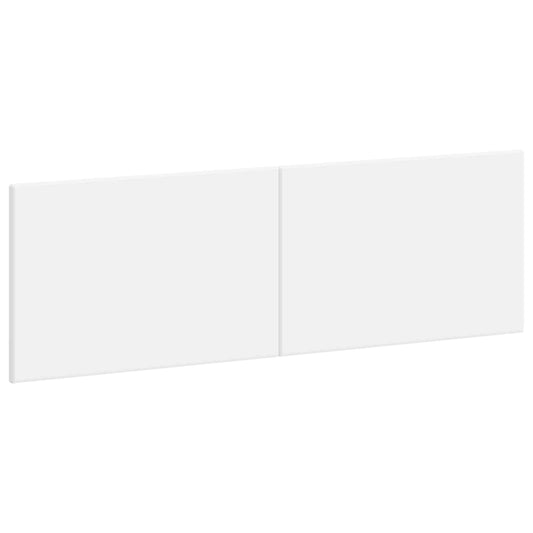 Wall-Mounted Headboard BREDA White Engineered Wood