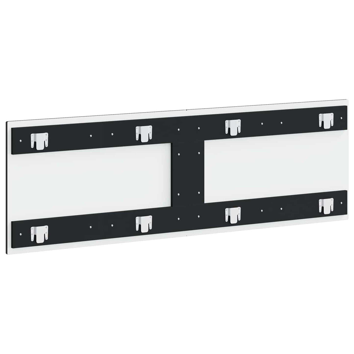 Wall-Mounted Headboard BREDA Black Engineered Wood