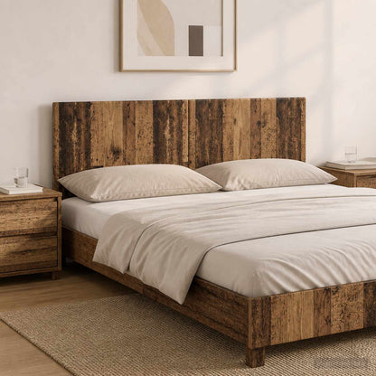 Wall-Mounted Headboard BREDA Old Wood Engineered Wood