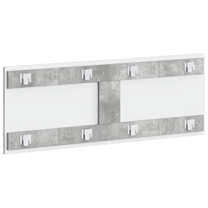 Wall-Mounted Headboard BREDA Concrete Grey Engineered Wood