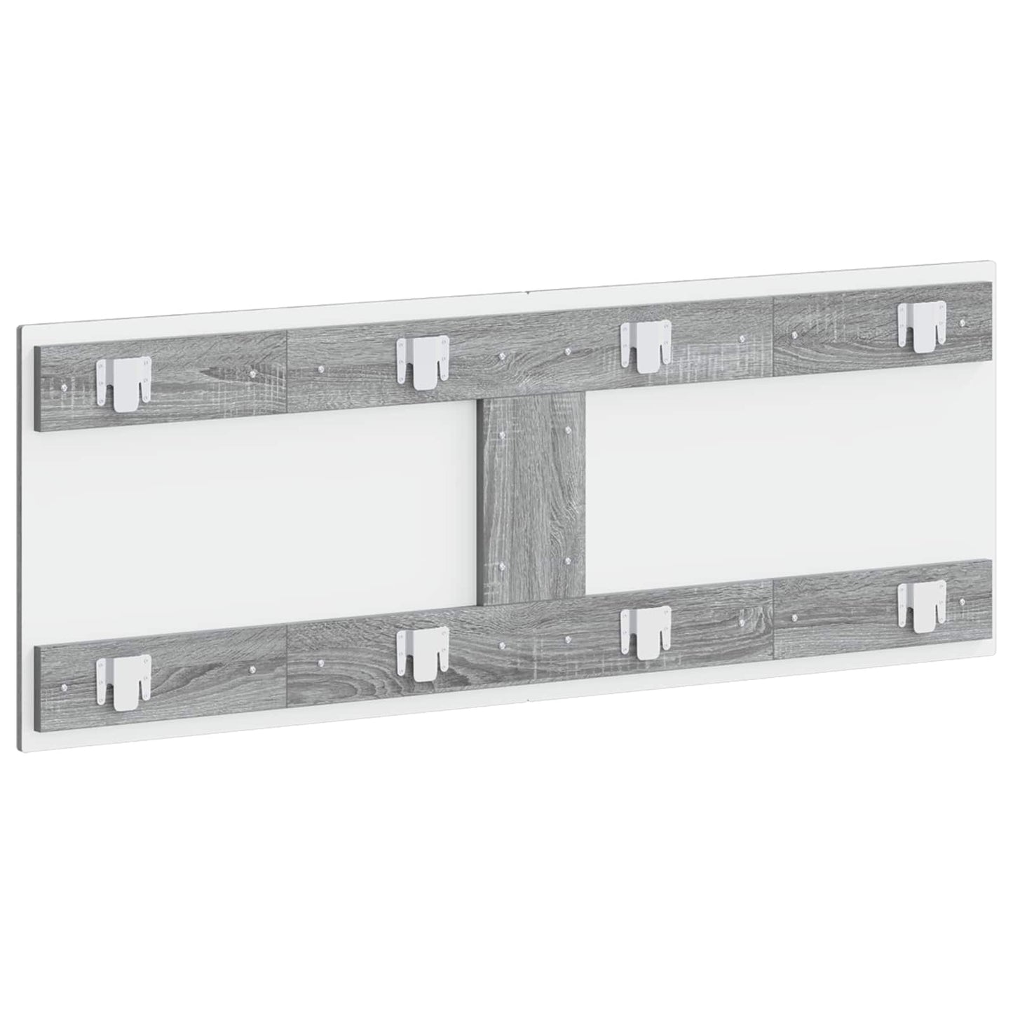 Wall-Mounted Headboard BREDA Grey Sonoma Engineered Wood