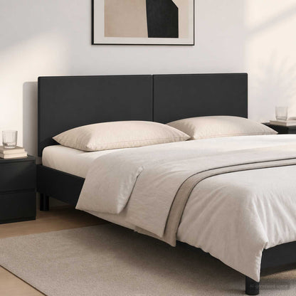 Wall-Mounted Headboard BREDA Black Engineered Wood