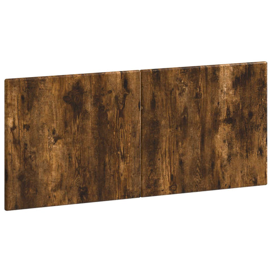 Wall-Mounted Headboard BREDA Smoked Oak Engineered Wood