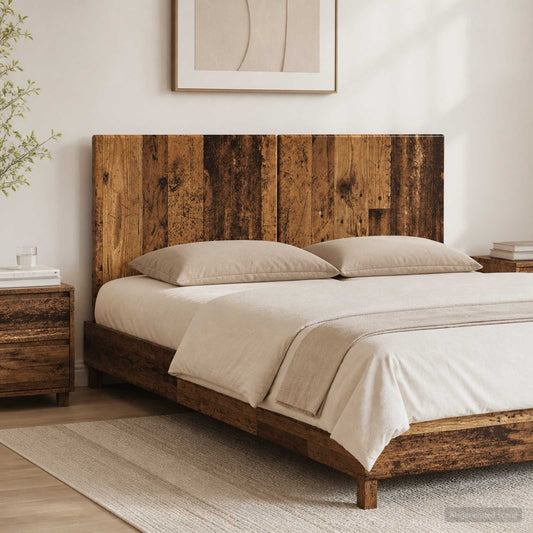 Wall-Mounted Headboard BREDA Old Wood Engineered Wood