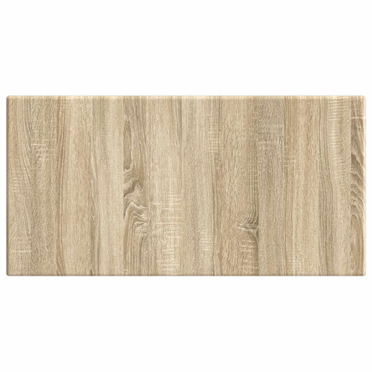 Wall-Mounted Headboard BREDA Sonoma Oak Engineered Wood