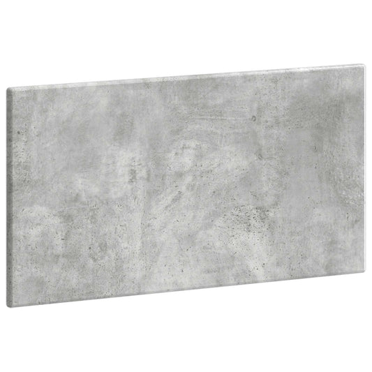Wall-Mounted Headboard BREDA Concrete Grey Engineered Wood
