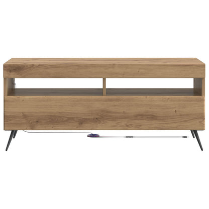 LED TV Cabinet Old Wood Engineered Wood