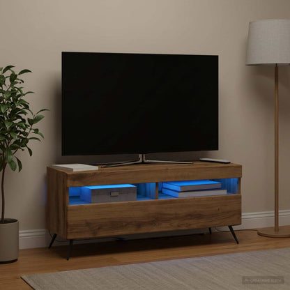 LED TV Cabinet Artisan Oak Engineered Wood