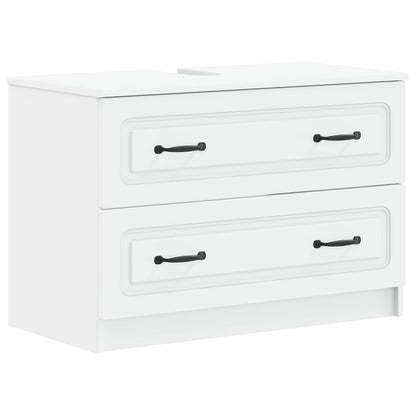 Bathroom Sink Cabinet UTRECHT White 82 x 41x 56 cm