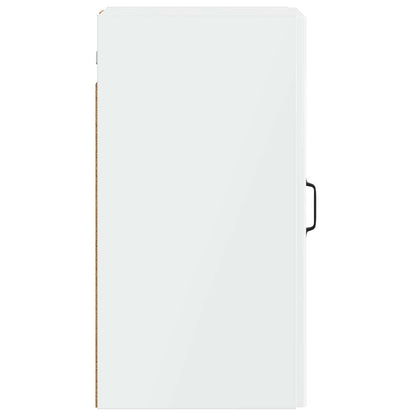 Bathroom Wall Cabinet UTRECHT High Gloss White 30 x 31 x 59 cm