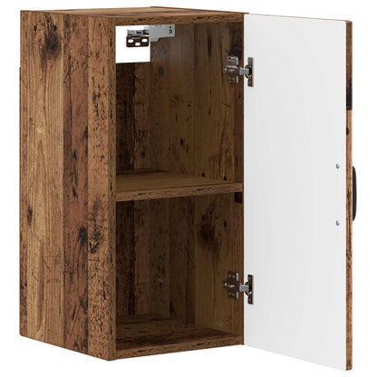Bathroom Wall Cabinet UTRECHT Old Wood 30 x 31 x 59 cm