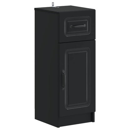 Bathroom Storage Cainet UTRECHT Black 30 x 31 x 77 cm