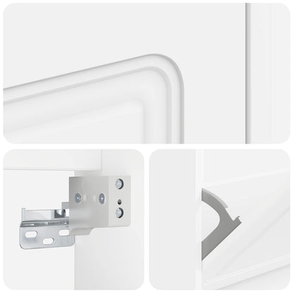 Wall-Mounted Shoe Cabinet UTRECHT 71 x 17 x 43 cm White