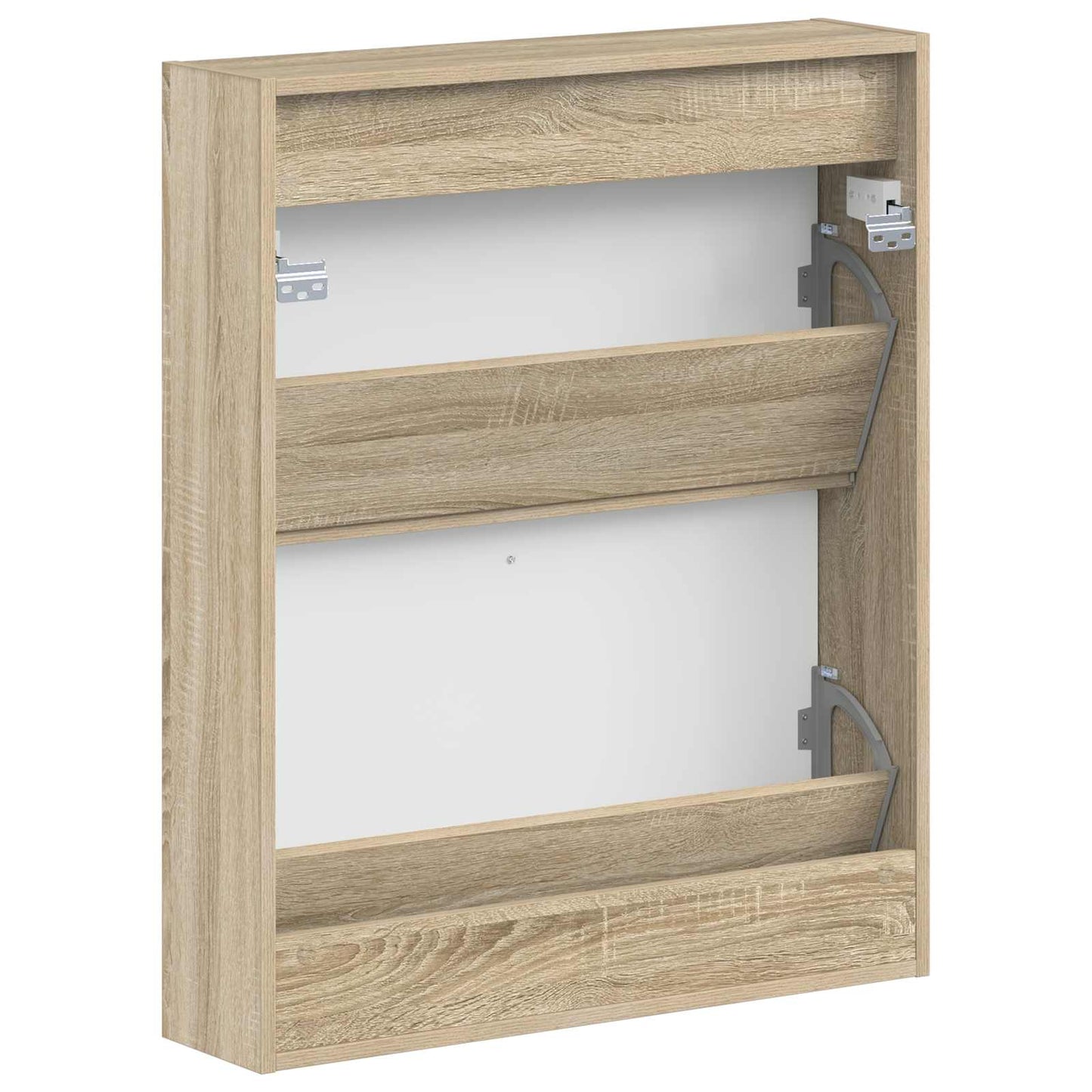Wall-Mounted Shoe Cabinet UTRECHT 71 x 17 x 86 cm Sonoma Oak