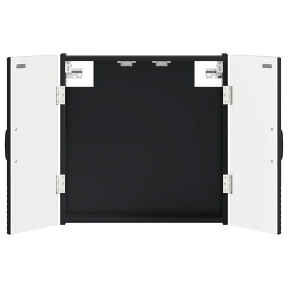 Dartboard Cabinet UTRECHT Black 52.5 x 10.5 x 53.5 cm
