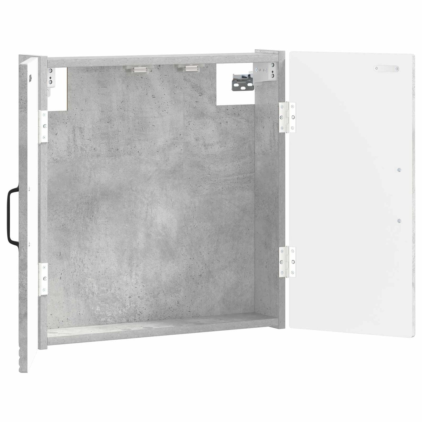 Dartboard Cabinet UTRECHT Concrete Grey 52.5 x 10.5 x 53.5 cm
