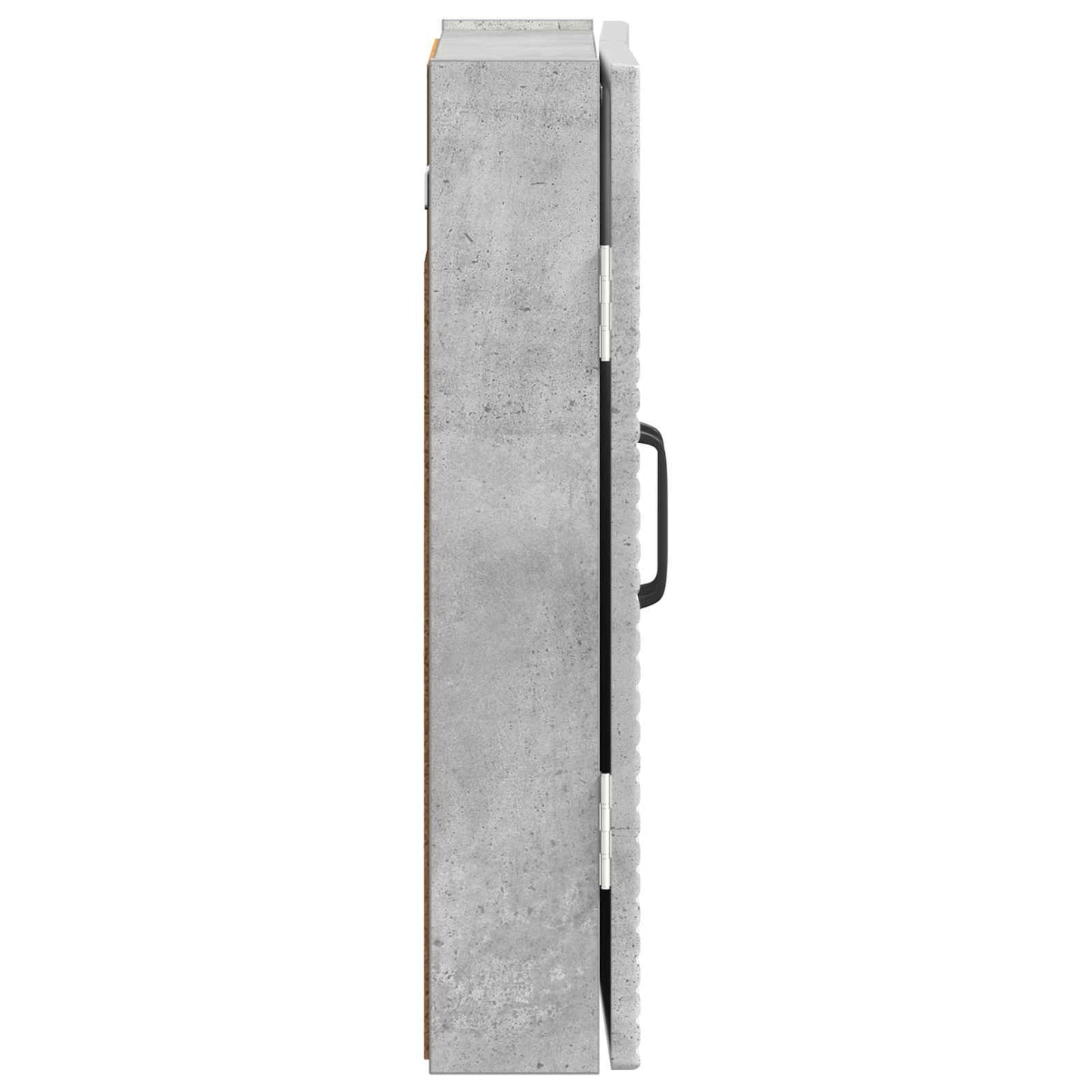 Dartboard Cabinet UTRECHT Concrete Grey 52.5 x 10.5 x 53.5 cm