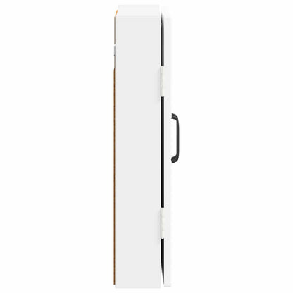 Dartboard Cabinet UTRECHT High Gloss White Engineered Wood
