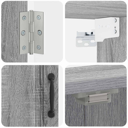 Dartboard Cabinet UTRECHT Grey Sonoma 52.5 x 10.5 x 53.5 cm