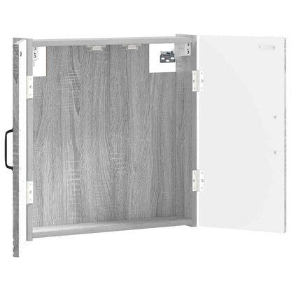 Dartboard Cabinet UTRECHT Grey Sonoma 52.5 x 10.5 x 53.5 cm