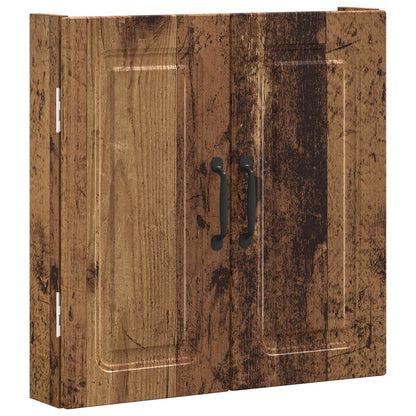 Dartboard Cabinet UTRECHT Old Wood 52.5 x 10.5 x 53.5 cm