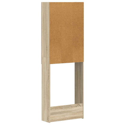 Toilet Cabinet UTRECHT Sonoma Oak 66 x 25.5 x 190 cm