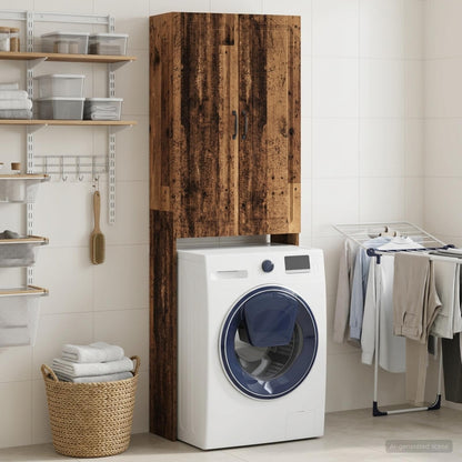 Toilet Cabinet UTRECHT Old Wood 66 x 25.5 x 190 cm
