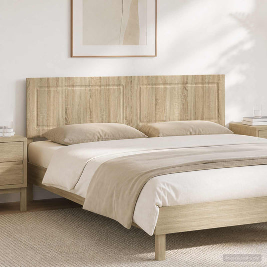Wall-Mounted Headboard UTRECHT Sonoma Oak Engineered Wood