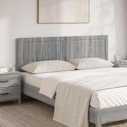 Wall-Mounted Headboard UTRECHT Grey Sonoma Engineered Wood
