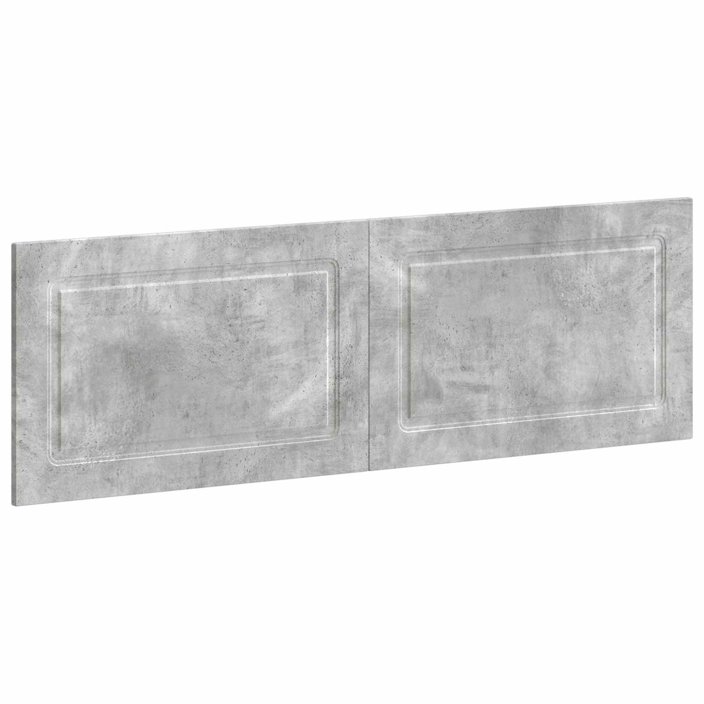 Wall-Mounted Headboard UTRECHT Concrete Grey Engineered Wood