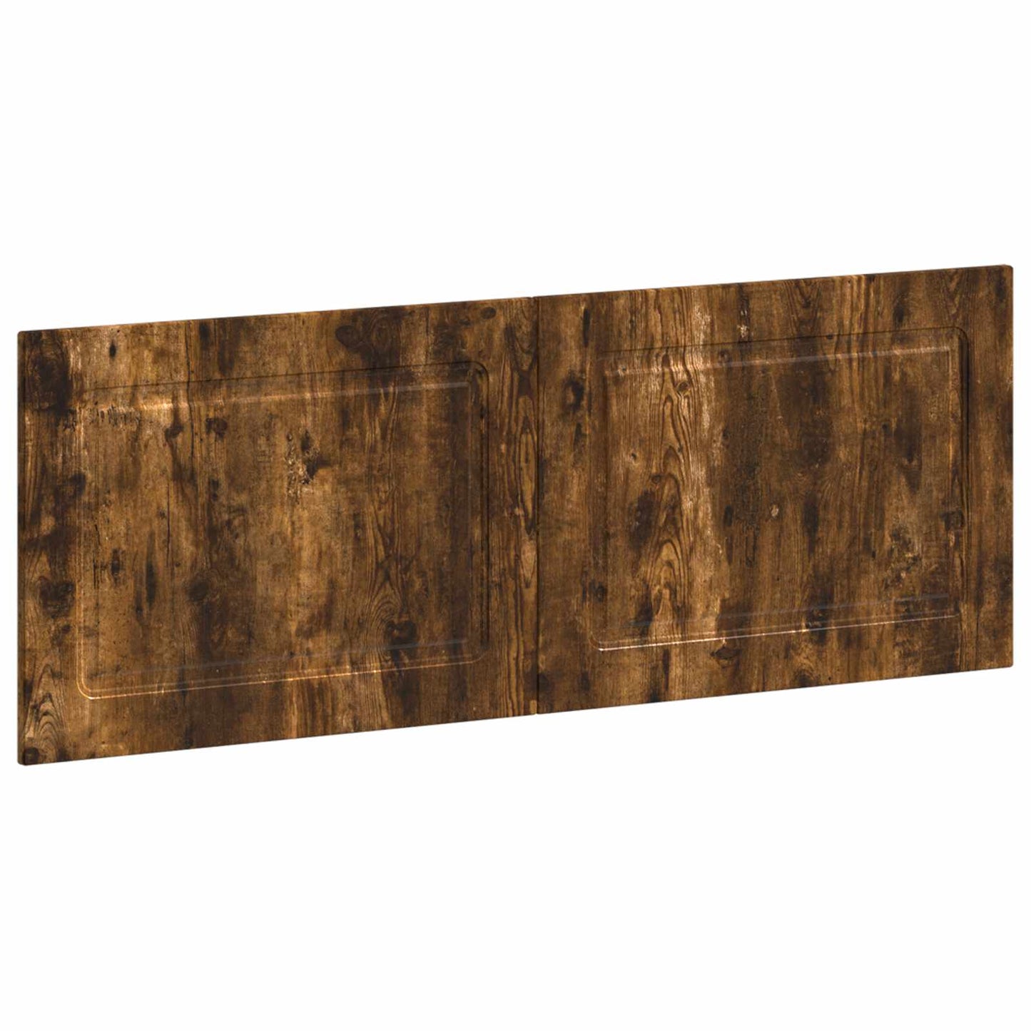 Wall-Mounted Headboard UTRECHT Smoked Oak Engineered Wood