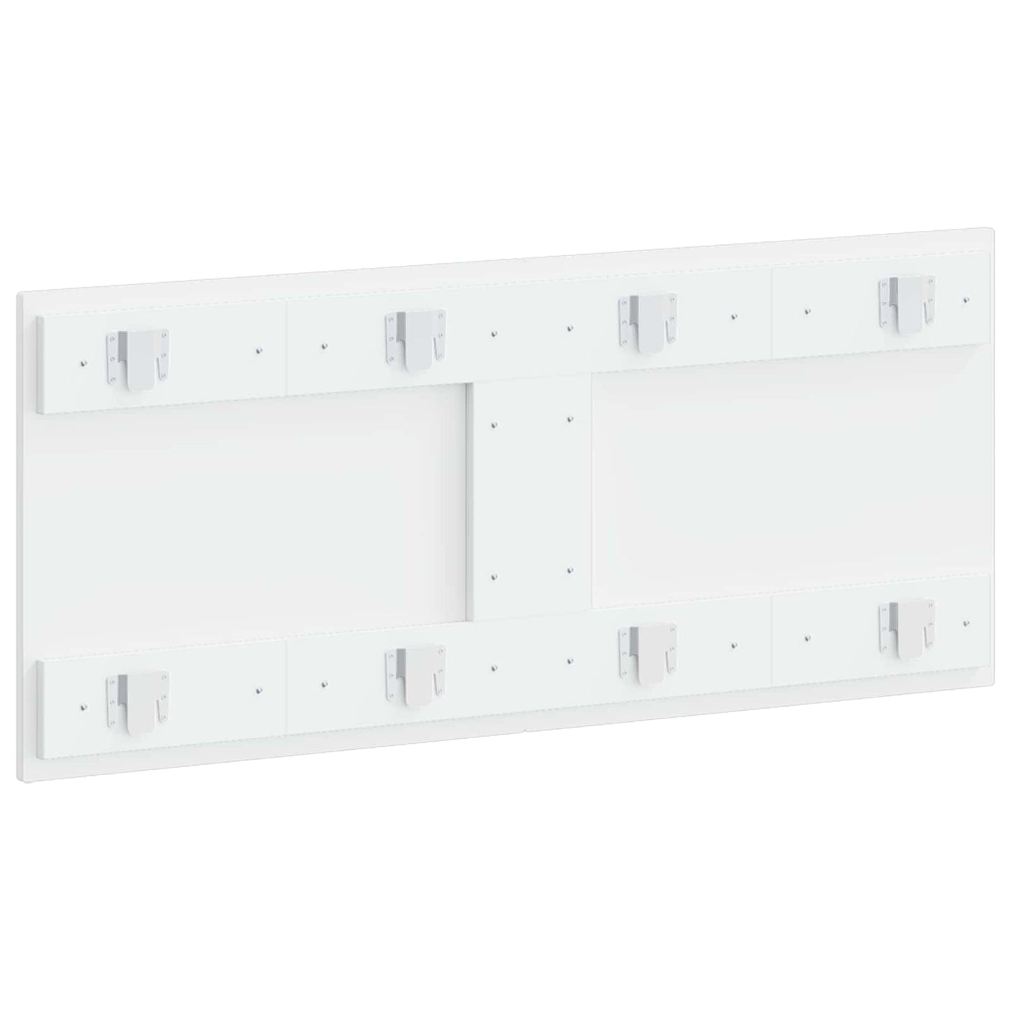 Wall-Mounted Headboard UTRECHT White Engineered Wood