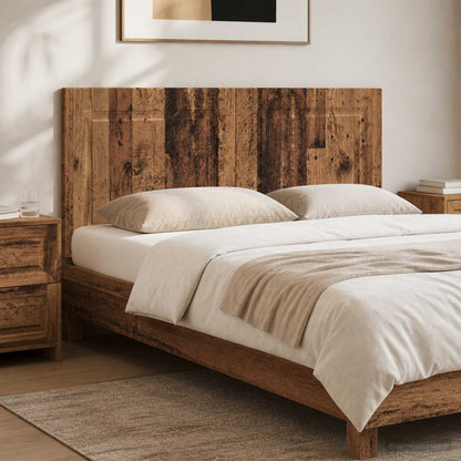 Wall-Mounted Headboard UTRECHT Old Wood Engineered Wood