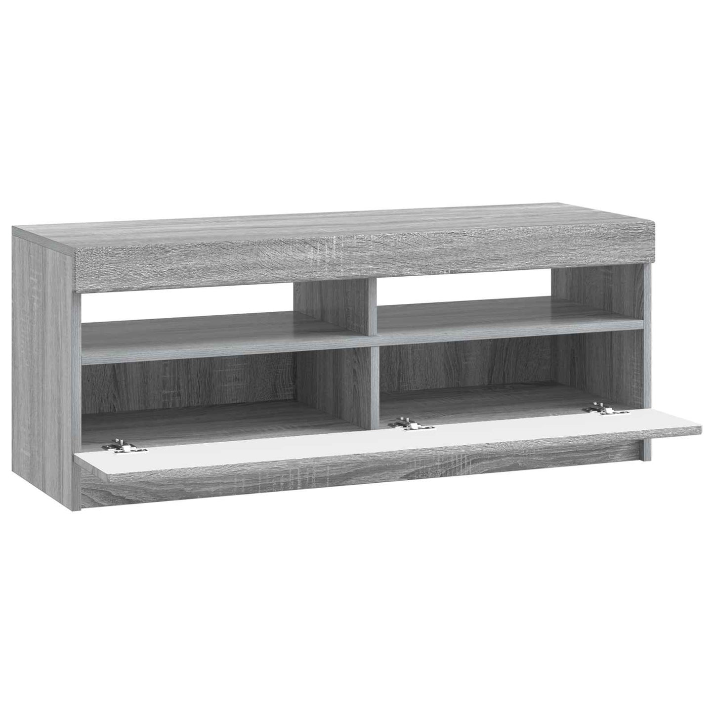 LED TV Cabinet Grey Sonoma Engineered Wood