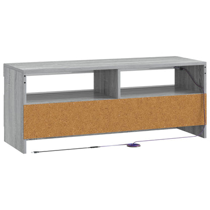 LED TV Cabinet Grey Sonoma Engineered Wood