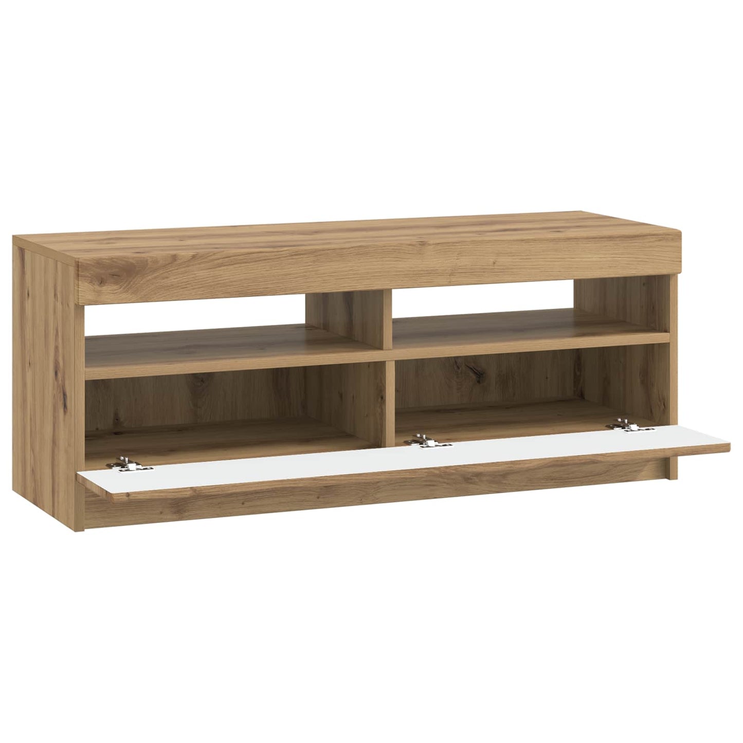 LED TV Cabinet Artisan Oak Engineered Wood